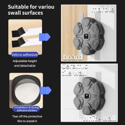 Adult Children Music Boxing Machine Wall Target Home Fitness Boxing Exercise Response Training Agility Reaction Boxing Target