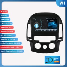 360Camera Carplay Android Car Radio For Hyundai I30 i30 AT MT 2006-2011 Car Multimedia Player Navi GPS 2Din Autoradio 4G-LET RDS