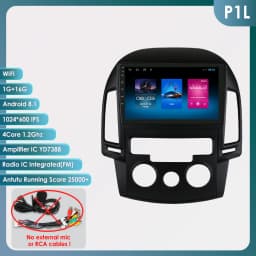 360Camera Carplay Android Car Radio For Hyundai I30 i30 AT MT 2006-2011 Car Multimedia Player Navi GPS 2Din Autoradio 4G-LET RDS