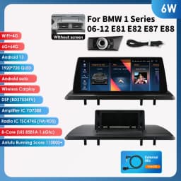 10.25"Carplay Android 13 Auto Car radio For BMW 1 Series E81 E82 E87 E88 09-16 Autoradio multimedia 2DIN car intelligent systems