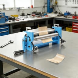 Portable Manual Pipe Bending Machine 3 Rollers Round Bender Metal Steel Copper Plates Bending Tool,Wear-Resistant Adjustable