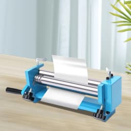 Portable Manual Pipe Bending Machine 3 Rollers Round Bender Metal Steel Copper Plates Bending Tool,Wear-Resistant Adjustable
