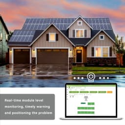 750W Smart PV Power Optimizer 70V DC Input 20A DC IP67 Real-time Solar Panel Monitoring Anti-Hotspot Anti-lightning Protection