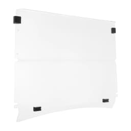 Golf Cart Front Windshield 100.5*82cm/39.5*32.2in Fold Down Impact Resistant Windshield for EZGO TXT Golf Carts After 2014