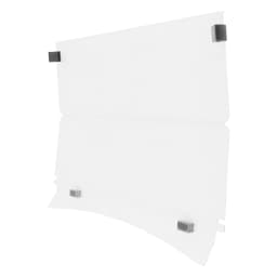 Golf Cart Front Windshield 100.5*82cm/39.5*32.2in Fold Down Impact Resistant Windshield for EZGO TXT Golf Carts After 2014
