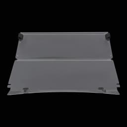 Golf Cart Front Windshield 100.5*82cm/39.5*32.2in Fold Down Impact Resistant Windshield for EZGO TXT Golf Carts After 2014