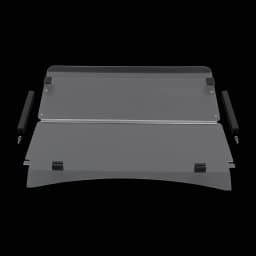 Golf Cart Front Windshield 100.5*82cm/39.5*32.2in Fold Down Impact Resistant Windshield for EZGO TXT Golf Carts After 2014