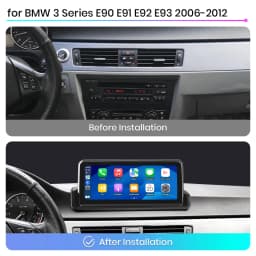 Junsun Linux System Car Radio For BMW E90 E91 E92 E93 2005-2012 Wireless CarPlay Andorid Auto Touch Head Unit Multimedia Stereo