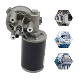 Variable Speed Motor with Built-in Gear Reduction Mechanism, 60W Power, 220RPM Speed, Durable Construction, Easy to Clean