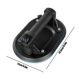 8in Intelligent Display Industrial Grade Electric Vacuum Suction Cup 200KG Load Heavy Duty Granite Tile Glass Lifter