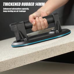 8in Intelligent Display Industrial Grade Electric Vacuum Suction Cup 200KG Load Heavy Duty Granite Tile Glass Lifter