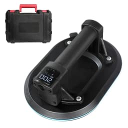 8in Intelligent Display Industrial Grade Electric Vacuum Suction Cup 200KG Load Heavy Duty Granite Tile Glass Lifter