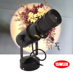 15W LED Spotlights Light Remote Control Lighting Effect for DJ Disco Party Dance Bar Xmas Stage