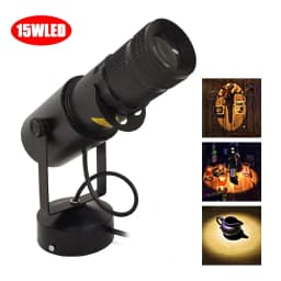 15W LED Spotlights Light Remote Control Lighting Effect for DJ Disco Party Dance Bar Xmas Stage