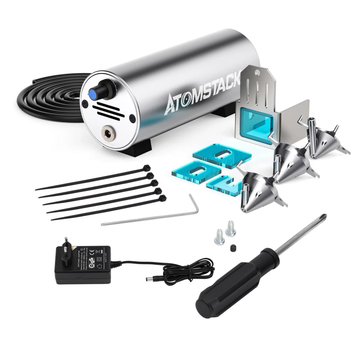 Atomstack Air Assist Set for Laser Engraver Cutter Engraving Cutting Machine Accessories EU