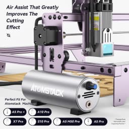 Atomstack Air Assist Set for Laser Engraver Cutter Engraving Cutting Machine Accessories EU