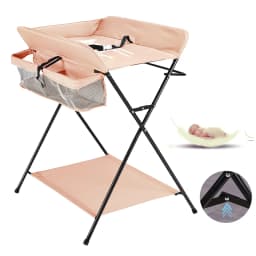 Baby Infant Changing Table Folding Diaper Station Nursery Organizer W/ Storage