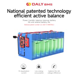 DALY Smart Active Balancer Lifepo41A for LIfepo4 4S 8S Bluetooth connectivity