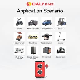 DALY Smart Active Balancer Lifepo41A for LIfepo4 4S 8S Bluetooth connectivity