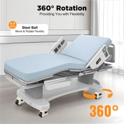 Industrial Workbench Leveling Wheels - 4Pcs 500kg Capacity Nylon Casters, Swivel & Anti-Slip Design