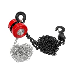 Hand Chain Hoist 2 Ton 9.51ft Manganese Steel Industrial Manual Lifting Tool with Rotating Buckle