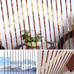 Macrame Curtains, Bamboo and Wood Construction, Eco-Friendly, Odorless, Improves Home Layout, Natural Light and Air Flow, Easy