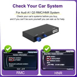 AUTOTOP Wireless Carplay Android Auto Module Box For Audi A1 Q3 2013-2018 RMC HNR System