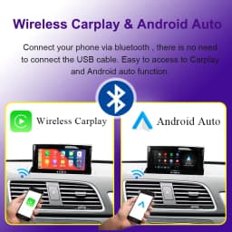 AUTOTOP Wireless Carplay Android Auto Module Box For Audi A1 Q3 2013-2018 RMC HNR System