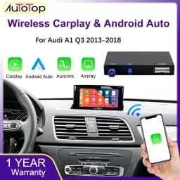 AUTOTOP Wireless Carplay Android Auto Module Box For Audi A1 Q3 2013-2018 RMC HNR System