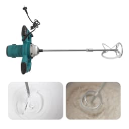 220V/50Hz Professional Agitator 2100W 0-800rpm Hand Portable Electric Mud Mortar Mixer Concrete Mixer Machine 6-speed Adjustable