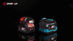 ONEVAN 18V-21V 22500mAh 15000mAh Lithium Ion Battery Rechargeable Battery With Charger For Electric Wrench Chainsaw Power Tool