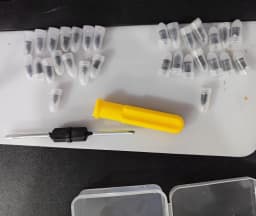 22PCS/Boxed Motorcycle Car Vacuum Tyre Repair Nails Auto Truck Bikes Tire Tubeless Puncture Air Leakage Blocking Rubber Nail