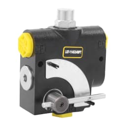 Hydraulic Flow Control Valve Adjustable Acting Valve 50 - 210 Bar for Small Tractors, Tractor Loaders, Log Splitters, Etc