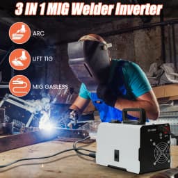 3 IN 1 MIG Welder MIG-270 220V Semi-automatic Welding Machine MMA/ARC TIG WelderInverter Welder Mig-gasless Portable for Home 