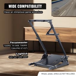 Sihao Career Race Steering Wheel Support for Logitech G25 G27 G29 G920 Steering Wheel Stand T80 T150 T300RS Games for Xbox