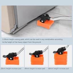 Furniture mover with wheels, 360° rotation, heavy duty furniture lifting and moving tool set, furniture trolley