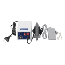Lab Marathon Micromotor Machine Cut/Polish/Grind Motor Handpiece Kit with Foot Pedal,Dual Control Systems 35000rpm 65W