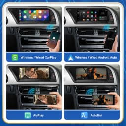 8.9 Inch 12.3'' Touch Display For Audi A5 S5 2008-2016 GPS Carplay Screen Car Play Multimedia Player Andriod Auto Link