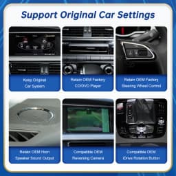 8.9 Inch 12.3'' Touch Display For Audi A5 S5 2008-2016 GPS Carplay Screen Car Play Multimedia Player Andriod Auto Link