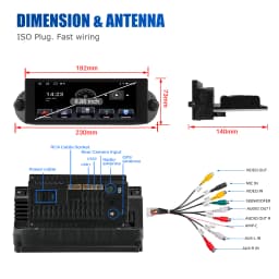 ESSGOO 64G 7" Android 14 Car Stereo Radio For VW Beetle 01-10 Carplay Android Auto GPS Navi FM WiFi BT SWC Mirror Link Head Unit