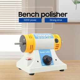 220V 350W Stone Polishing Machine DIY Woodworking Jade Jewelry Dental Bench Lathe Machine Grinding Machine Sanding Tools