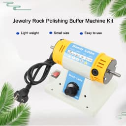 220V 350W Stone Polishing Machine DIY Woodworking Jade Jewelry Dental Bench Lathe Machine Grinding Machine Sanding Tools