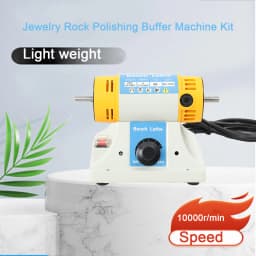 220V 350W Stone Polishing Machine DIY Woodworking Jade Jewelry Dental Bench Lathe Machine Grinding Machine Sanding Tools