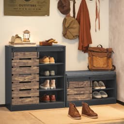 Sobuy Fsr120 Shoe Bench with Sliding Door Chest Bench Seating Bench with Storage Shoe Rack Hallway Bench Shoe Cabinet