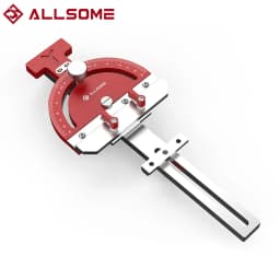 Track Saw Guide for Makita Festool DeWalt Guide Rail, Router Table Band Saw Square Right Angle Guide Angle Stop Miter Gauge