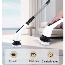 Electric Cleaning Brush 9 in 1 2000mAh, Cleaning Tool For living room, bathrooms and kitchens