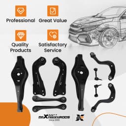 Rear Left Right Wishbone Control Arm Set For VW Golf 5 1K1 Golf 6 5K1 Jetta III