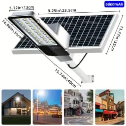 Super Bright Split solar street light Waterproof LED Solar Street Light Backyard Street Lamps Security Flood Lighting wall lamp