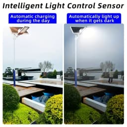 Super Bright Split solar street light Waterproof LED Solar Street Light Backyard Street Lamps Security Flood Lighting wall lamp