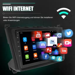 ESSGOO Android 14 or Android 15 For MAZDA 6 GH 2007-2013 9" Apple Carplay Android AUTO Car Stereo Radio GPS NAVI WIFI BT SWC FM